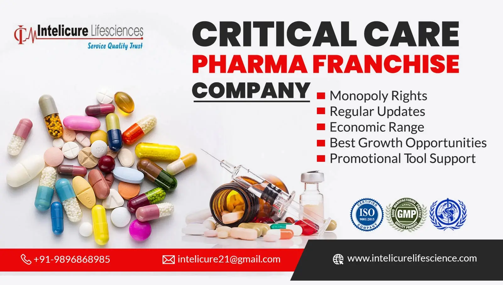 Critical care pharma franchise company