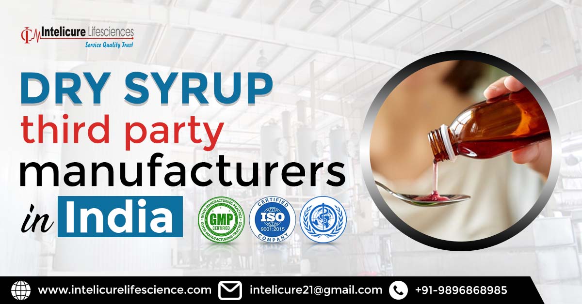 Dry syrup third party manufacturers in India