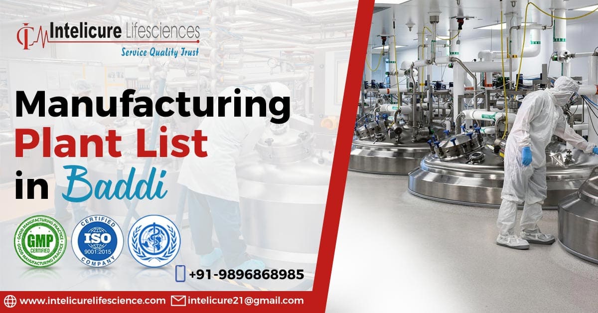 Manufacturing plant list in Baddi